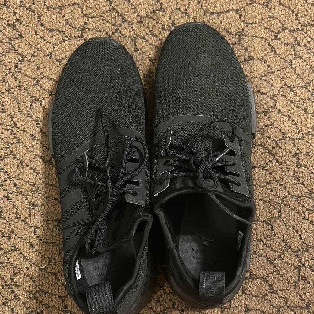 Black adidas size 10.5